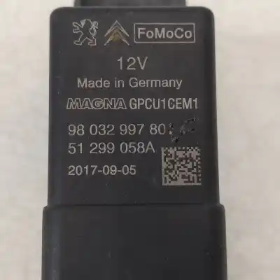 Pezzo di ricambio per auto di seconda mano scatola di preriscaldamento per citroen c-elysée shine riferimenti oem iam 9803299780  