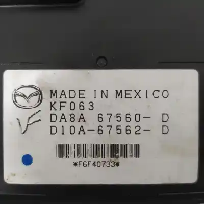 Автозапчастина б/у електронний модуль для mazda 2 lim. () exclusive-line посилання на oem iam d10a67562d  