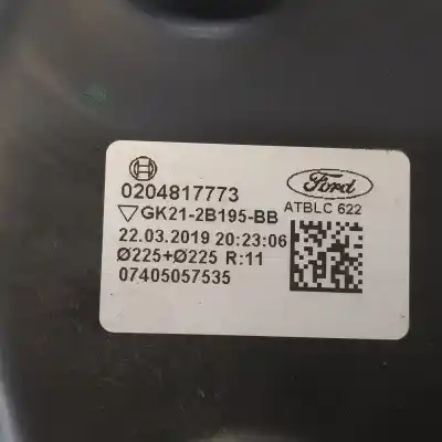 Автозапчастина б/у гальмівний серво для ford transit custom kasten 270 l1 ambiente посилання на oem iam gk212b195bb  