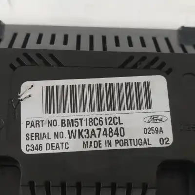 Peça sobressalente para automóvel em segunda mão comando de sofagem (chauffage / ar condicionado) por ford focus lim. (cb8) edition referências oem iam bm5t18c612cl  