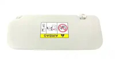 Second-hand car spare part right sunshade for kia stonic (ybcuv) drive oem iam references 85220h8060bf3