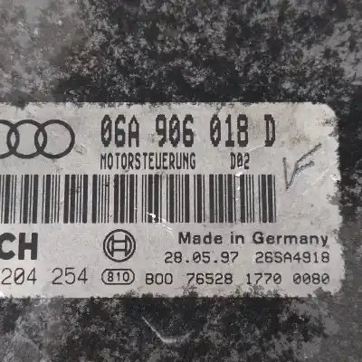 Second-hand car spare part ecu engine control for audi a3 (8l) 1.8 20v turbo oem iam references 06a906018d  0261204254