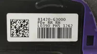 Автозапчастина б/у замок заднього правого дверя для hyundai i30 (pde, pd, pden) 2.0 n посилання на oem iam 81420g3000  