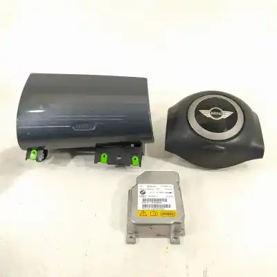 Peça sobressalente para automóvel em segunda mão kit airbag por bmw mini (r50,r53) one d referências oem iam 65776915886