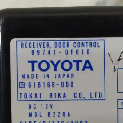 Автозапчасти б/у закрытый распределительный щит за toyota corolla verso (r1) 2.2 d-4d sol ссылки oem iam 897410f010  