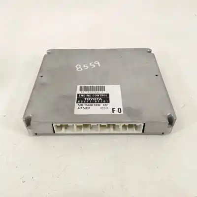 Автозапчасти б/у блок управления двигателем за toyota corolla verso (r1) 2.2 d-4d sol ссылки oem iam 896610f101