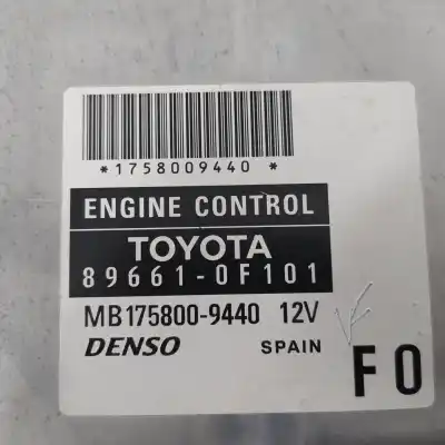 Автозапчастина б/у ебу контролер двигуна для toyota corolla verso (r1) 2.2 d-4d sol посилання на oem iam 896610f101  