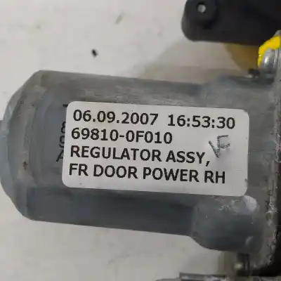 Автозапчасти б/у регулятор стекла переднего правого за toyota corolla verso (r1) 2.2 d-4d sol ссылки oem iam 698100f010  