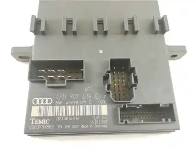 Автозапчасти б/у электронный модуль за audi a8 (4e2) 3.7 quattro ссылки oem iam 4e0907279e d2t3k16a14 4e0910279e