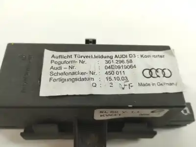 Автозапчасти б/у электронный модуль за audi a8 (4e2) 3.7 quattro ссылки oem iam 4e0919064  36129658