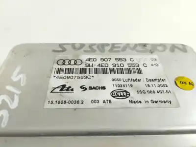 Автозапчасти б/у блок управления подвеской за audi a8 (4e2) 3.0 v6 24v tdi ссылки oem iam 4e0907553c 15152800362 4e0910553c