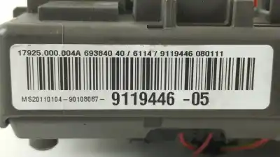 Second-hand car spare part fuse box unit for bmw serie 1 berlina (e81/e87) 116d oem iam references 9119446 17925000004a 61149119446