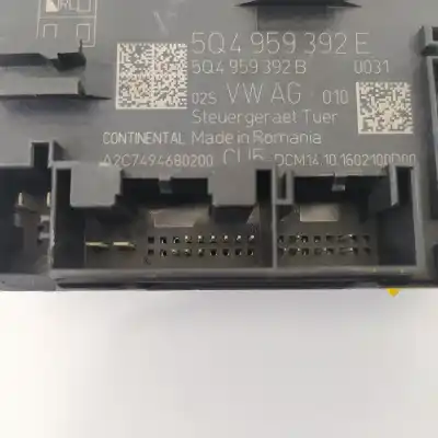 Автозапчастина б/у модуль комфорт для skoda octavia combi (5e5) 2.0 tdi посилання на oem iam 5q4959392e  5q4959392b