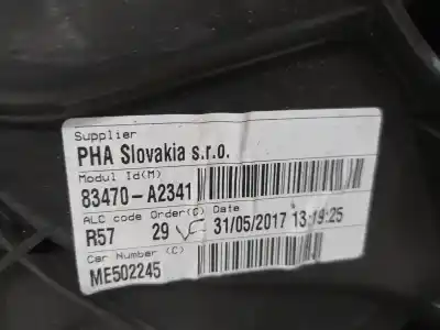 Second-hand car spare part rear left window regulator for kia cee´d concept oem iam references 83470a2341  83450a2010