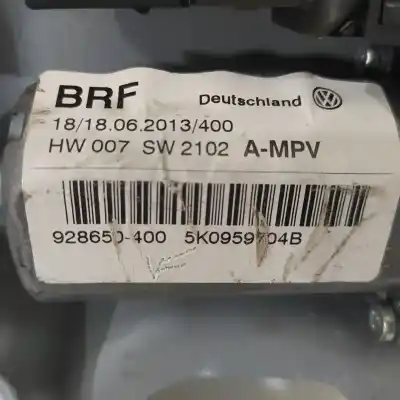 Автозапчастина б/у регулятор скла заднього правого для volkswagen touran (1t3) advance bluemotion посилання на oem iam 1t0839730q  5k0959704b