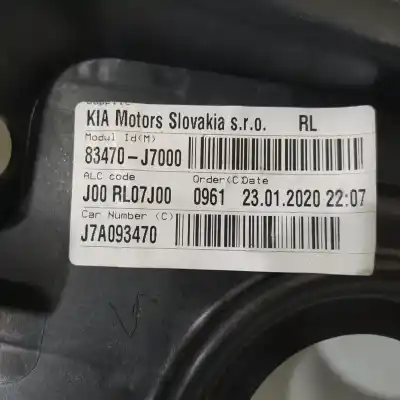 Second-hand car spare part rear left window regulator for kia ceed business oem iam references 83471j7000  83450j7000