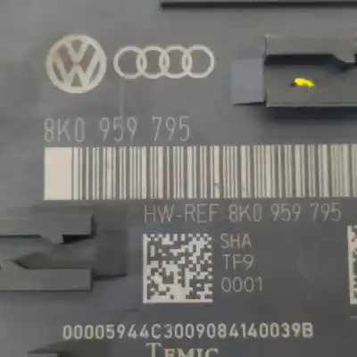 Автозапчастина б/у модуль комфорт для audi a4 berlina (b8) básico посилання на oem iam 8k0959795   Автозапчастина б/у модуль комфорт для audi a4 berlina (b8) básico посилання на oem iam 8k0959795