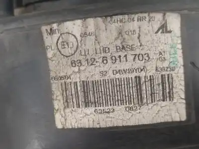 Peça sobressalente para automóvel em segunda mão farol / farolim esquerdo por bmw mini (r50,r53) one referências oem iam 63126911703  