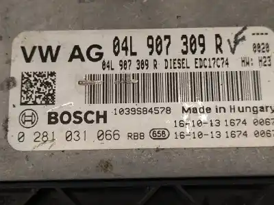 Автозапчастина б/у ебу контролер двигуна для skoda octavia combi (5e5) 2.0 tdi посилання на oem iam 04l907309r  0281031056
