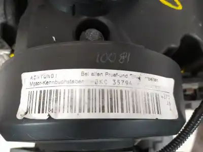 Pezzo di ricambio per auto di seconda mano motore completo per audi a3 (8p) 1.9 tdi riferimenti oem iam bkc  