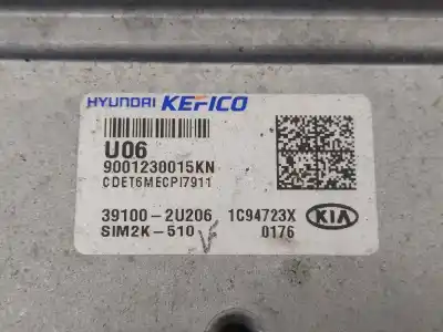 Автозапчастина б/у ебу контролер двигуна для kia ceed (cd) 1.6 crdi 115 eco-dynamics+ посилання на oem iam 391012u206  391002u206