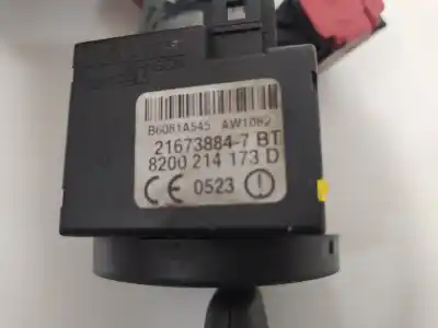 Second-hand car spare part ignition switch for renault clio iii confort expression oem iam references 8200214173d  21673884