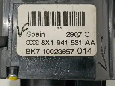 Автозапчастина б/у управління світлом для audi a1 (8xk) attraction посилання на oem iam 8x1941531aa   Автозапчастина б/у управління світлом для audi a1 (8xk) attraction посилання на oem iam 8x1941531aa