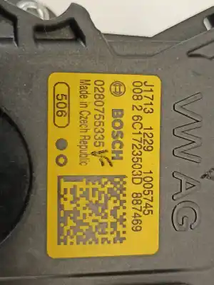 Автозапчасти б/у педальный потенциометр за audi a1 (8xk) attraction ссылки oem iam 6c1723503d  