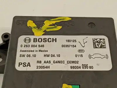 Gebrauchtes Autoersatzteil elektronisches modul zum citroen ds4 desire oem-iam-referenzen 9800409680  