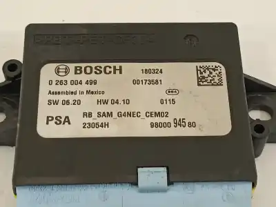 Автозапчастина б/у електронний модуль для citroen ds4 desire посилання на oem iam 9800094580  