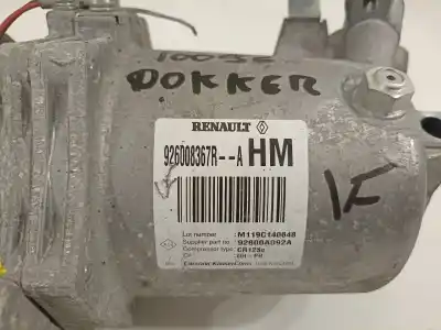 Peça sobressalente para automóvel em segunda mão compressor de ar condicionado a/a a/c por dacia dokker ambiance referências oem iam 926008367r  