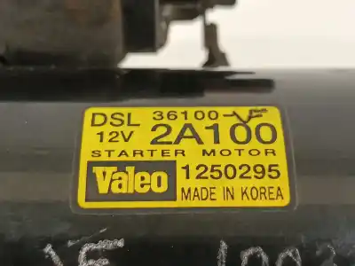 Second-hand car spare part starter motor for kia cee´d active oem iam references 361002a100  1250295