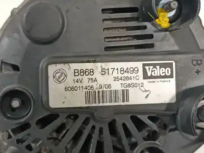 Автозапчастина б/у генератор для lancia ypsilon (101) 1.3 jtd посилання на oem iam 51718499  
