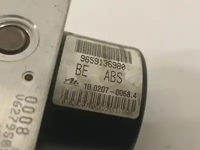 Pièce détachée automobile d'occasion abs (système anti-blocage des roues) pour peugeot 206 berlina xs références oem iam 9659136980  