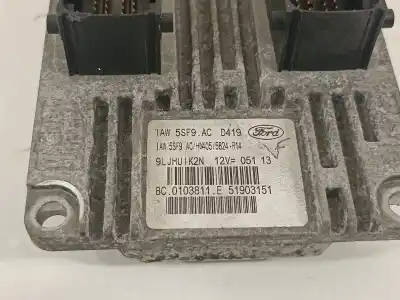 Gebrauchtes Autoersatzteil ecu-motorsteuergerät uce motorsteuergerät zum ford ka (ccu) titanium+ oem-iam-referenzen 51903151  