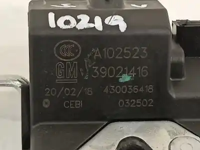 Second-hand car spare part trunk lock for opel corsa e selective oem iam references 39021416  