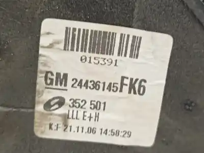 Peça sobressalente para automóvel em segunda mão espelho retrovisor esquerdo por opel vectra c berlina elegance referências oem iam 24436145fk6  