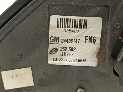 Piesă de schimb auto la mâna a doua oglinda laterala retrovizor dreapta pentru opel vectra c berlina elegance referințe oem iam 24436147  