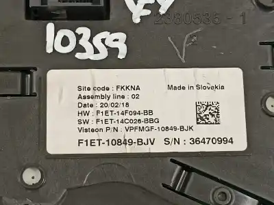 Second-hand car spare part dashboard for ford focus lim. titanium oem iam references f1et10849bjv  