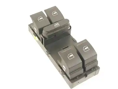 Peça sobressalente para automóvel em segunda mão botão / interruptor elevador vidro dianteiro esquerdo por seat leon (1p1) reference referências oem iam 1k4959857a