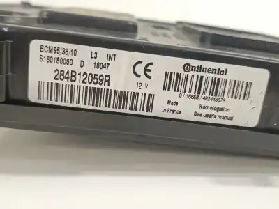 Second-hand car spare part electronic module for renault scenic iii expression oem iam references 284b12059r  