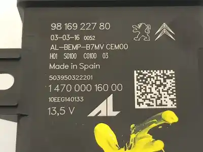 Автозапчасти б/у электронный модуль за ds 4 style ссылки oem iam 9816922780  