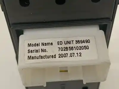 Second-hand car spare part left front power window switch for kia cee´d active oem iam references 935701h120  