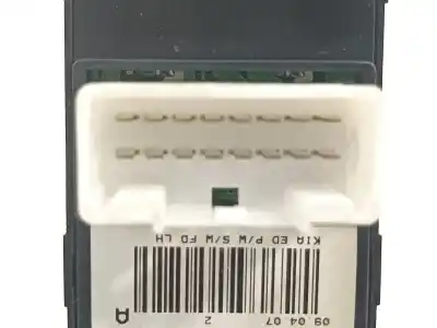 Second-hand car spare part left front power window switch for kia cee´d active oem iam references 935701h120  