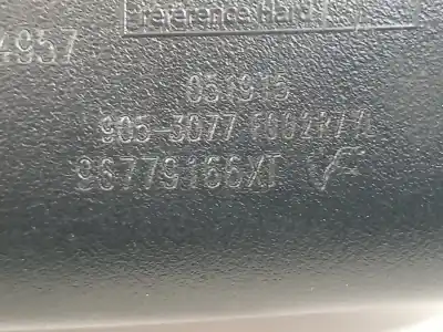 Peça sobressalente para automóvel em segunda mão espelho retrovisor interior por citroen ds5 style referências oem iam 96779166xt  
