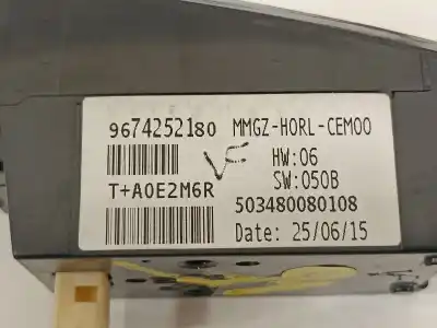 Second-hand car spare part electronic module for citroen ds5 style oem iam references 9674252180  