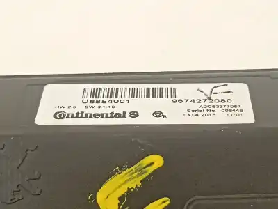 Second-hand car spare part electronic module for citroen ds5 style oem iam references 9674272080  