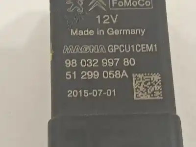 Second-hand car spare part glow plug for citroen ds5 style oem iam references 9803299780  