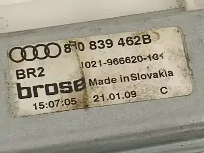 Автозапчастина б/у регулятор скла заднього правого для audi q5 (8r) 2.0 tfsi (155kw) посилання на oem iam 8r0839462b  8k0959812