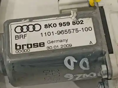 Автозапчастина б/у регулятор переднього правого скла для audi q5 (8r) 2.0 tfsi (155kw) посилання на oem iam 8r0837462b  
